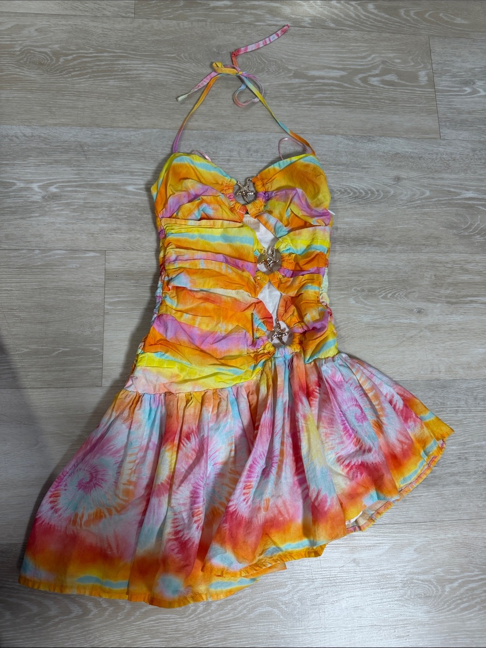 Marlo Kids Tie Dye Sundress